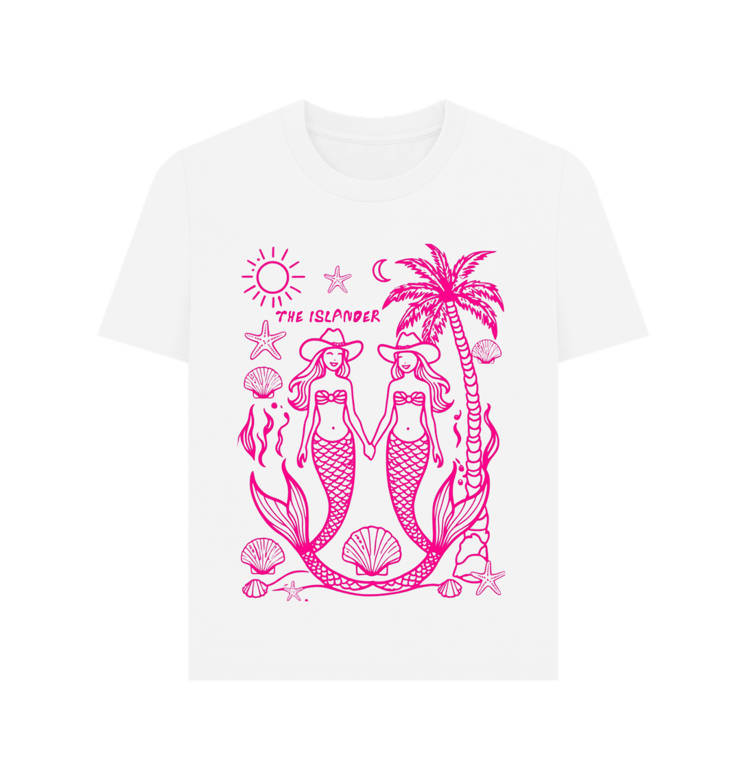 White Printed T-shirt
