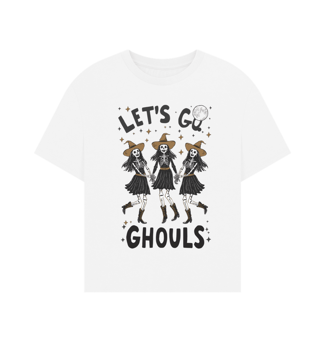 White Printed T-shirt Front