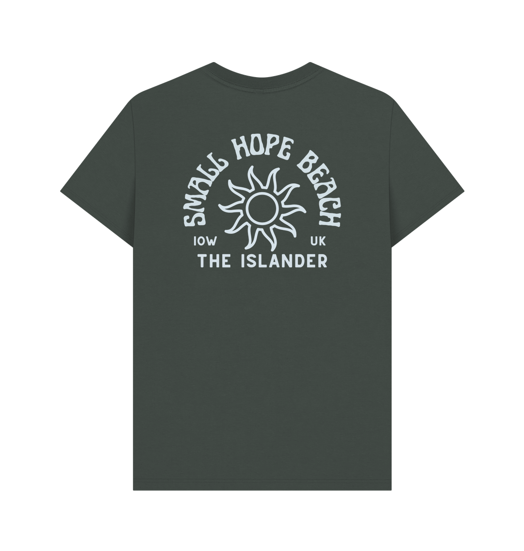 Small Hope Beach - Back Print - The Islander Unisex T Shirt