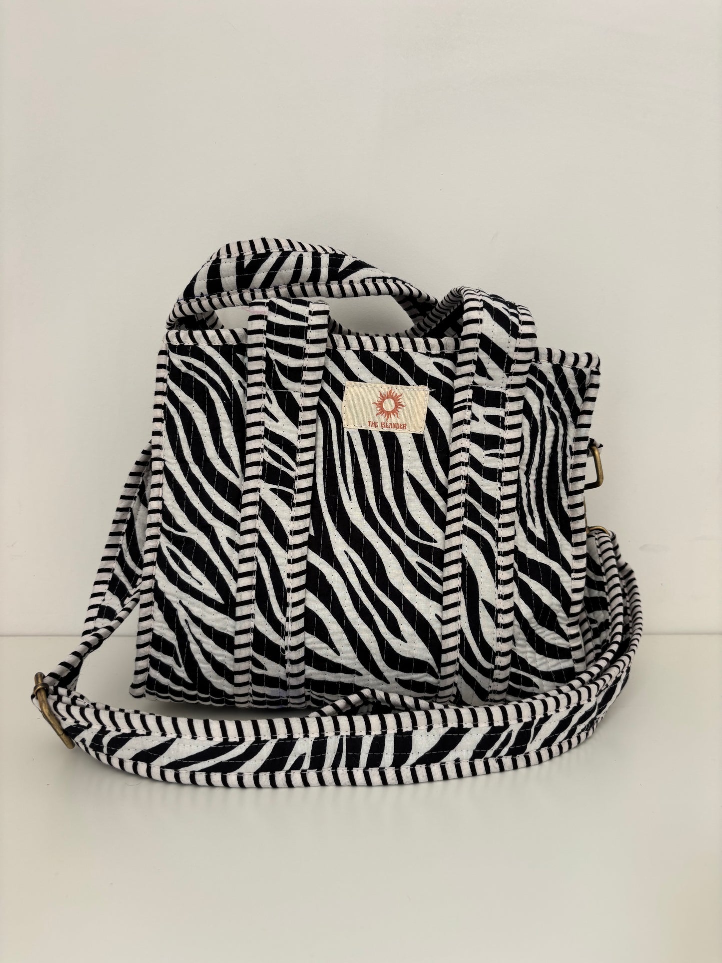 Zebra Mini Tote Bag