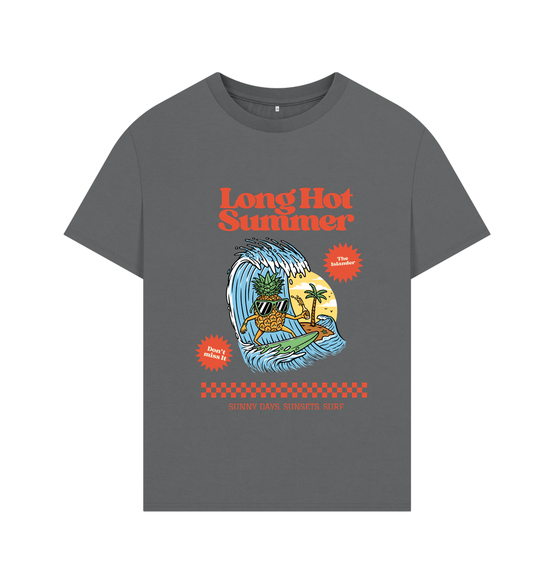 Slate Grey Printed T-shirt