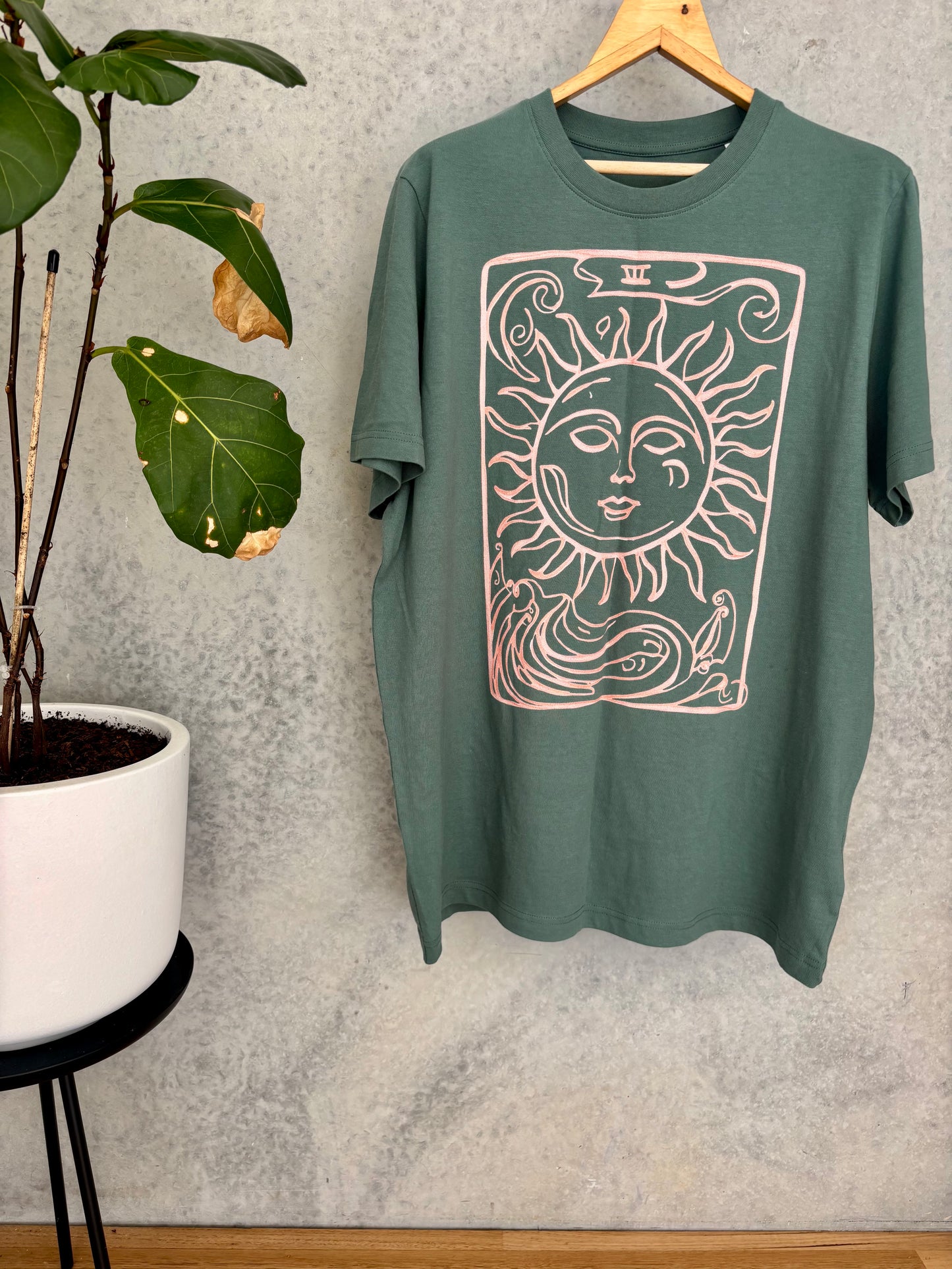 Sun Tarot - Unisex Relaxed Fit T-Shirt - Organic Cotton