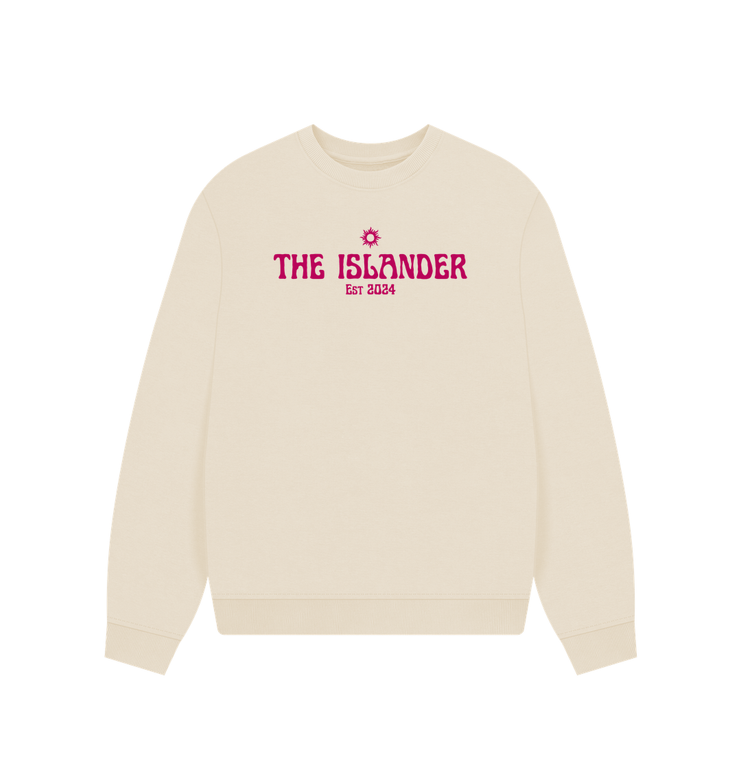 Oat Printed Sweater Front
