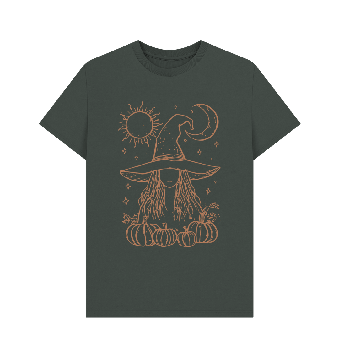 Dark Grey Printed T-shirt Front