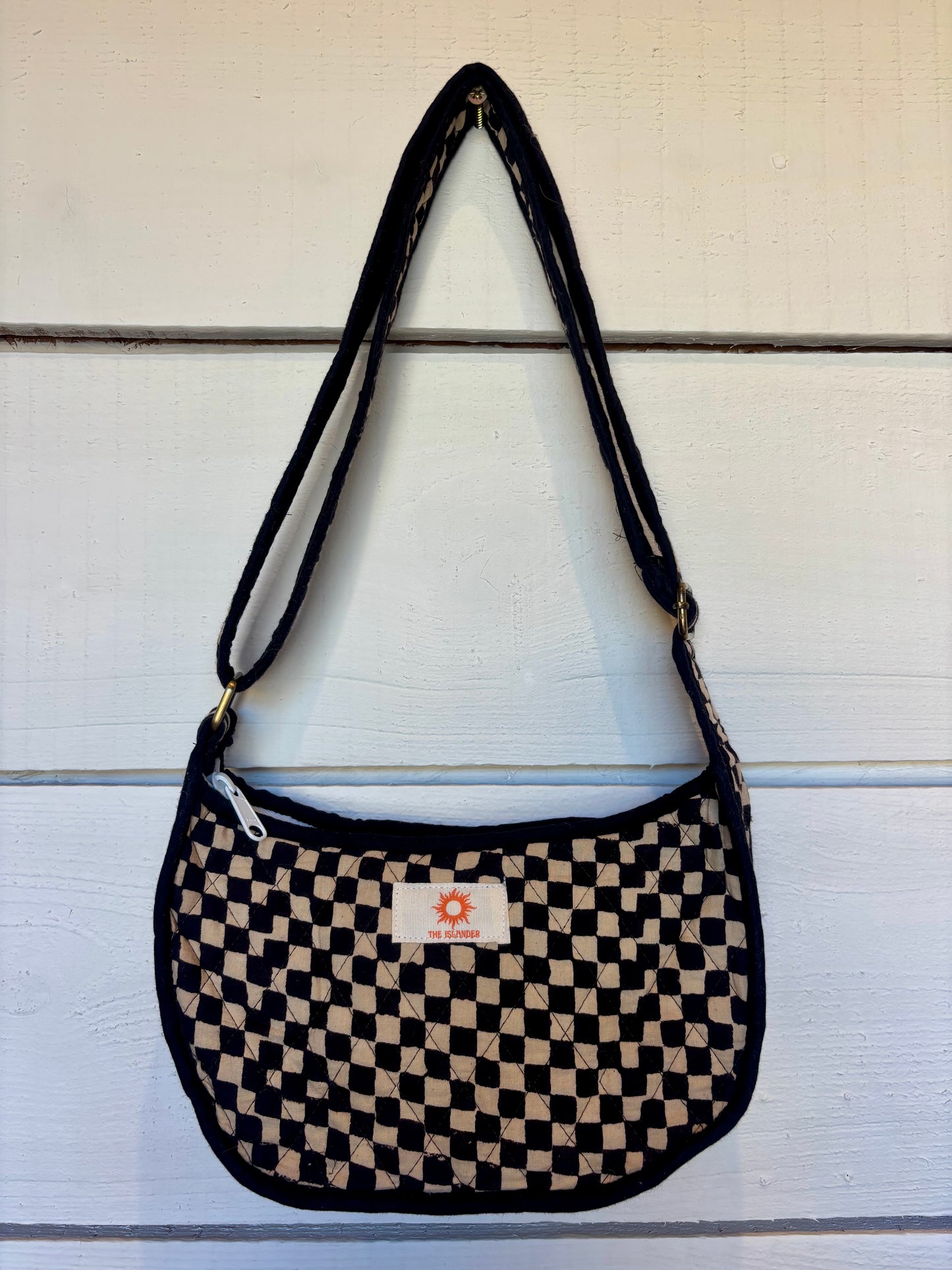 Black Checkerboard Side Mini