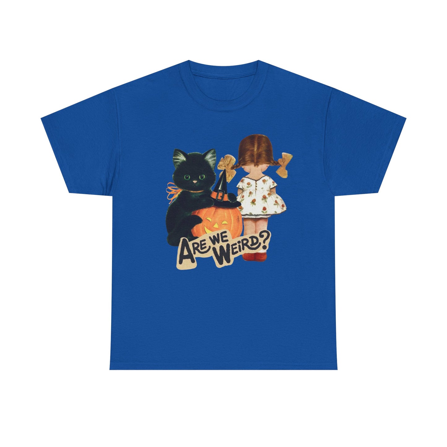 Vintage Halloween Tee, Cat Lovers Shirt, Funny Quote T-Shirt, Kitschy, Halloween Costume Tee, Unisex Cotton Top, Gift for Her