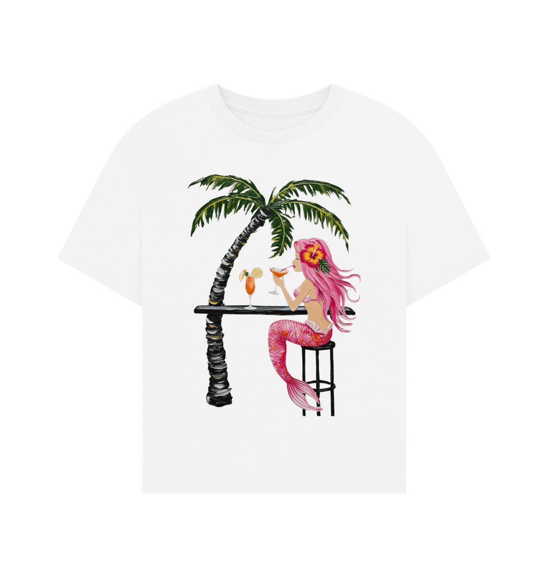 White Printed T-shirt