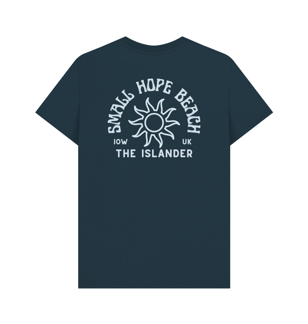 Small Hope Beach - Back Print - The Islander Unisex T Shirt