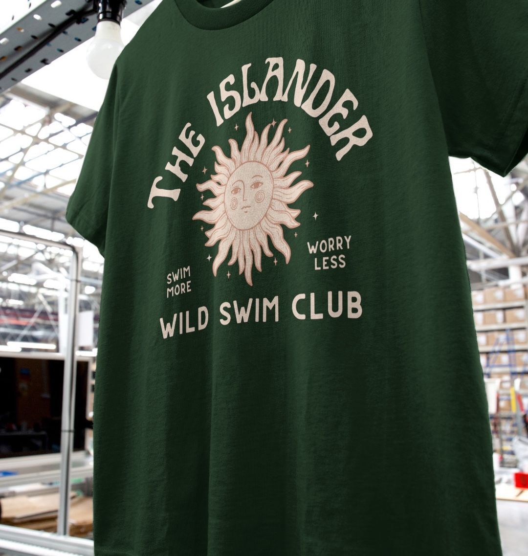The Islander - Wild Swimming Club - Women's T shirt - Isle of Wight
