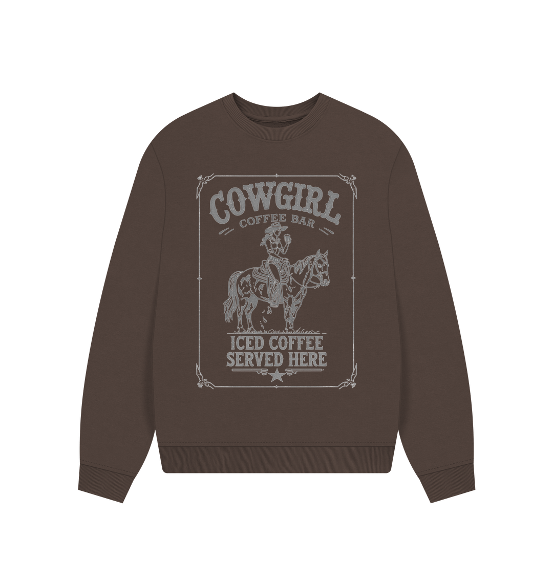 Chocolate Printed Sweater