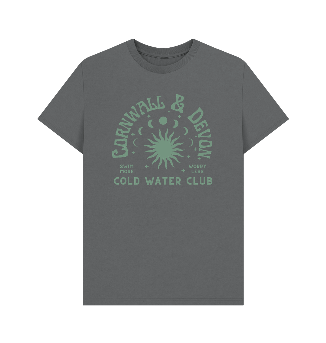 Slate Grey Printed T-shirt
