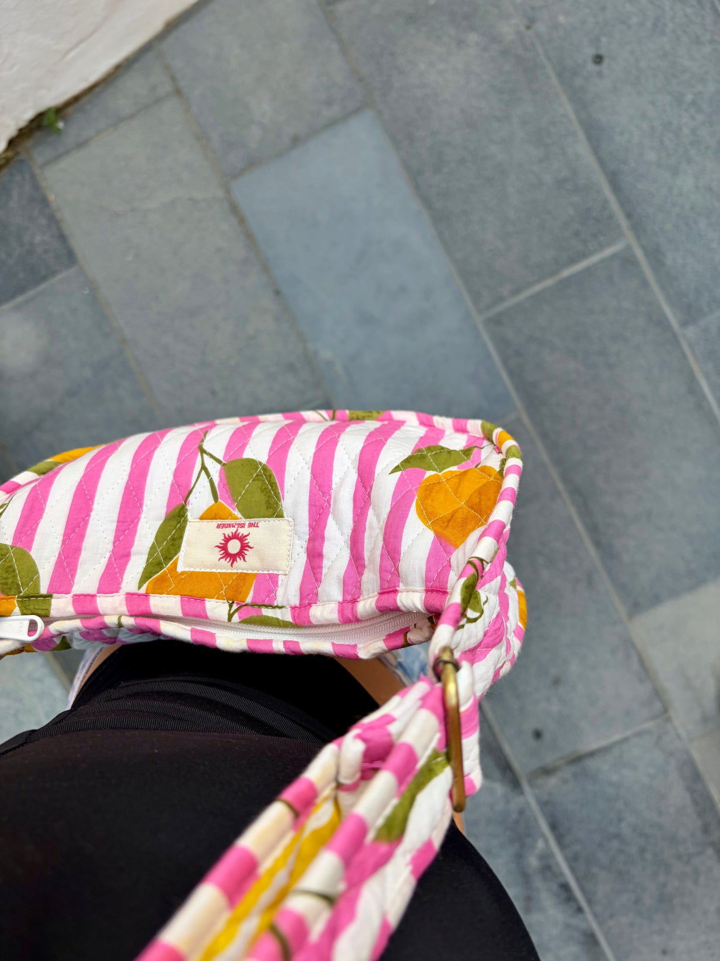 Pink Stripe Lemon Side Mini