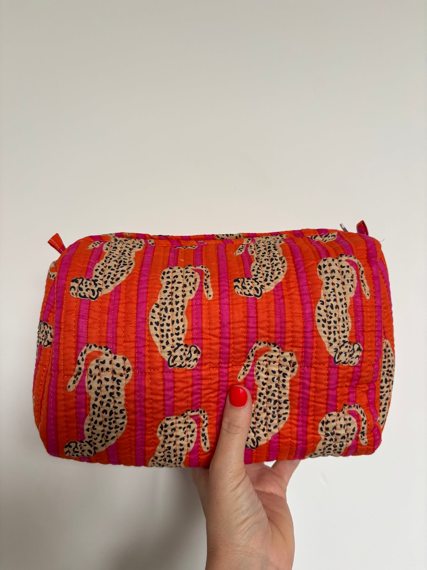 Leopard Print & Pink/Orange Leopard Tote Bags