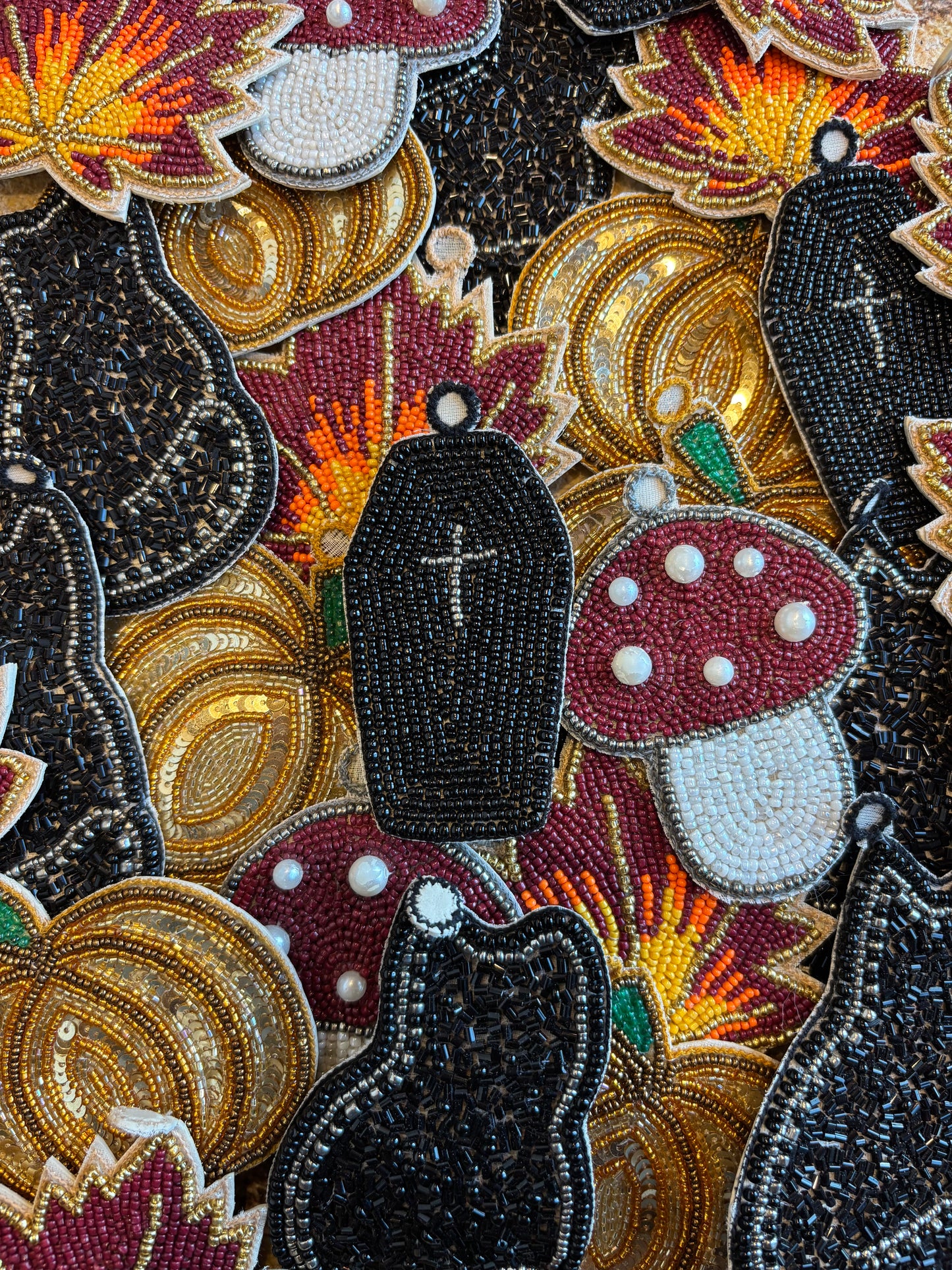 Beaded Bag Charms - Handmade