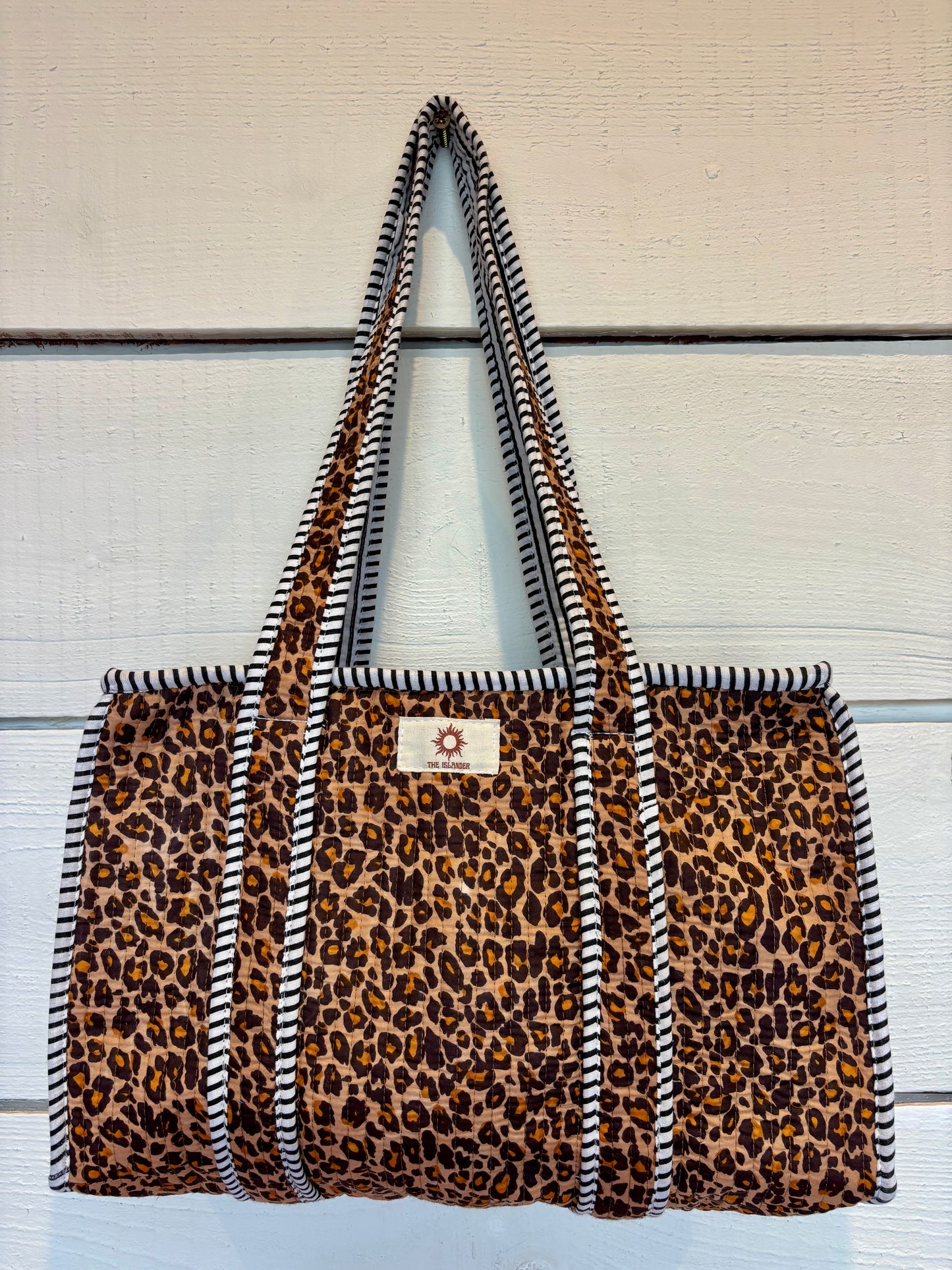 Leopard Print Midi (Everyday Tote)