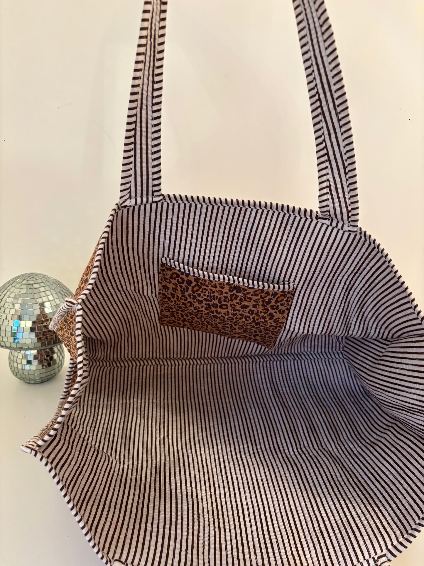 Leopard Print & Pink/Orange Leopard Tote Bags