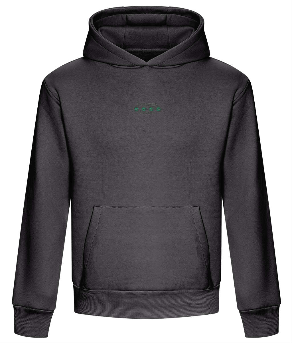 Heavyweight Premium Boxy Shape Hoodie - Wild Swim Embroidered - The Islander