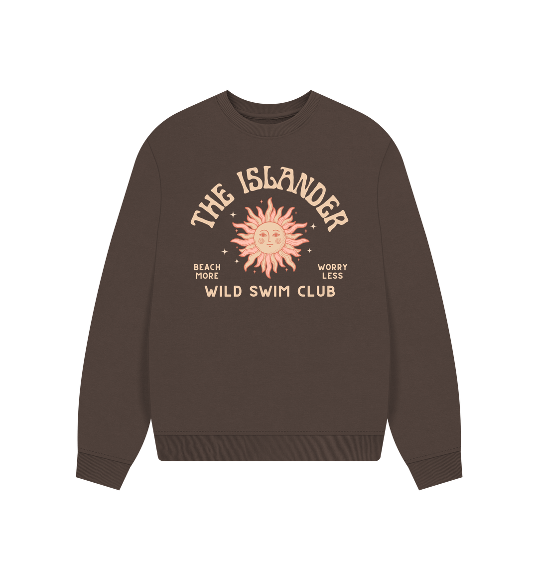 Chocolate Printed Sweater