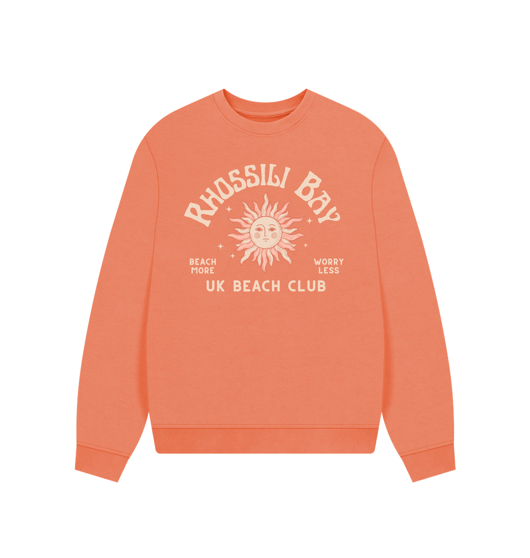 Apricot Printed Sweater