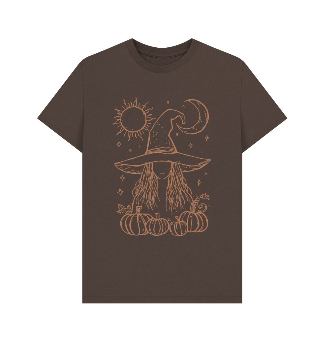 Chocolate Printed T-shirt Front