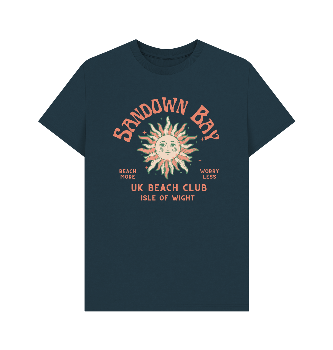 Denim Blue Printed T-shirt
