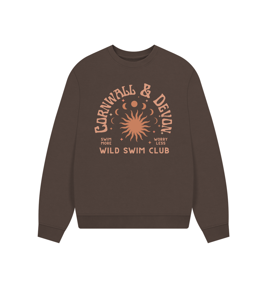 Chocolate Printed Sweater