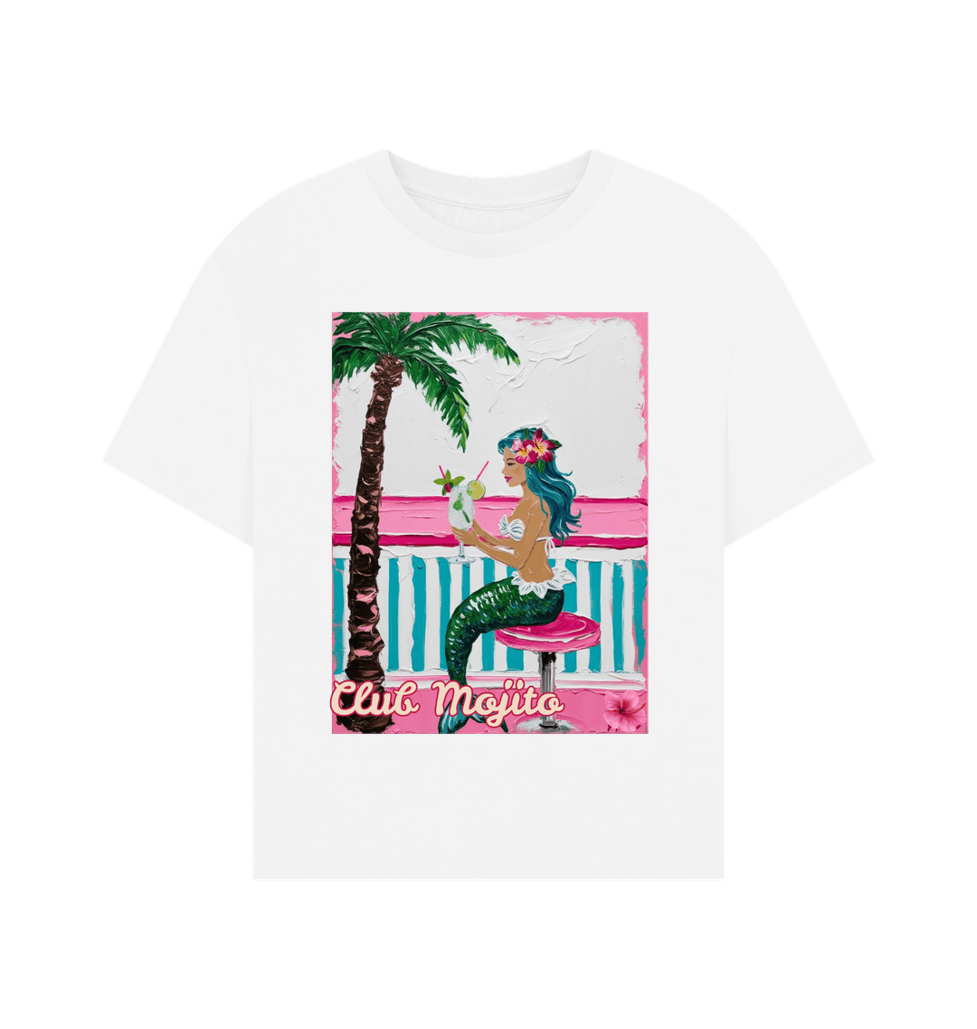 White Printed T-shirt