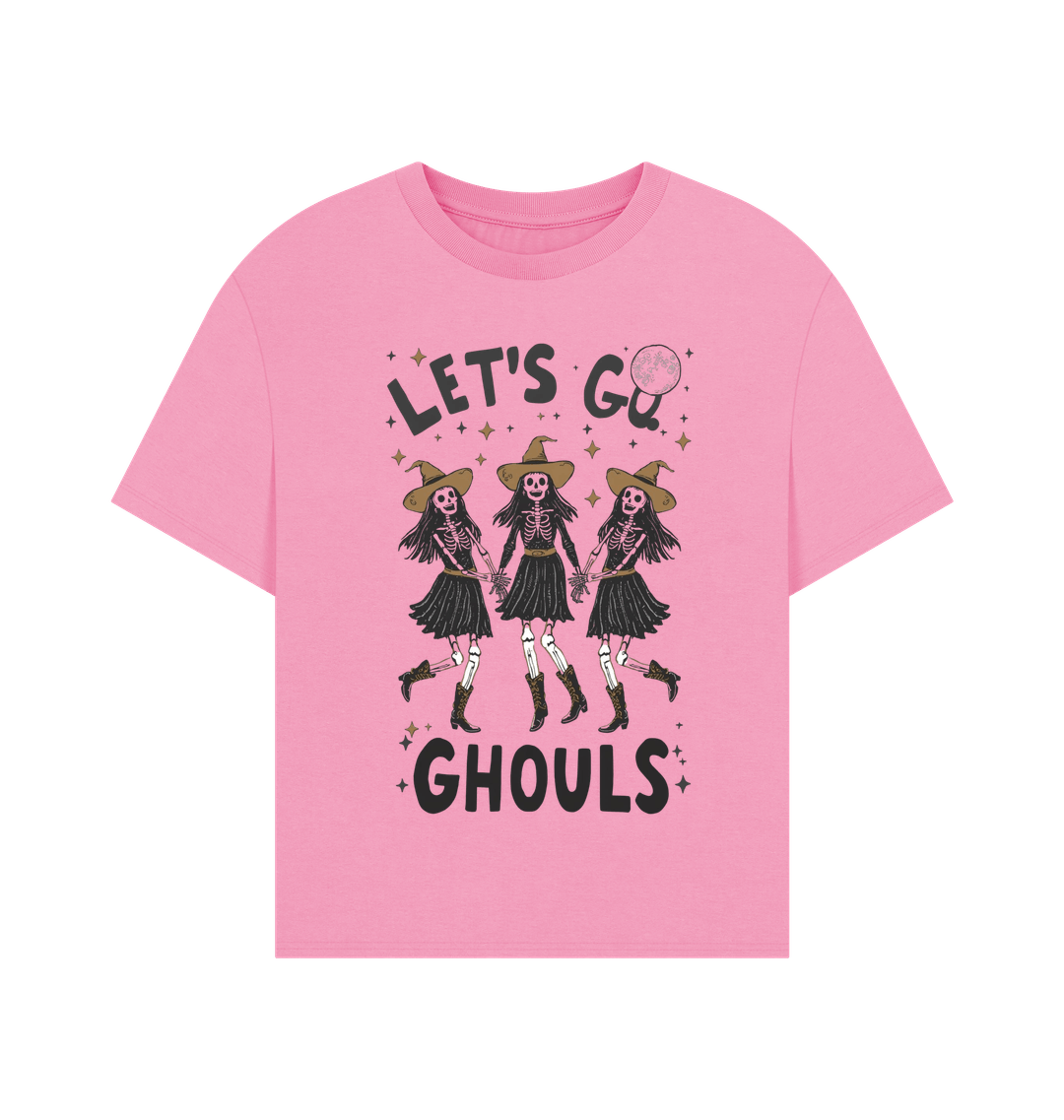Rose Pink Printed T-shirt Front