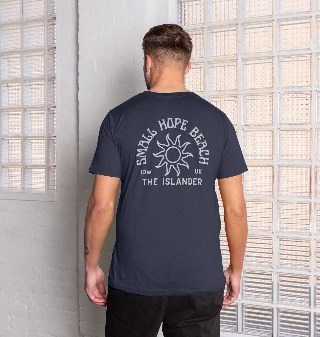 Small Hope Beach - Back Print - The Islander Unisex T Shirt