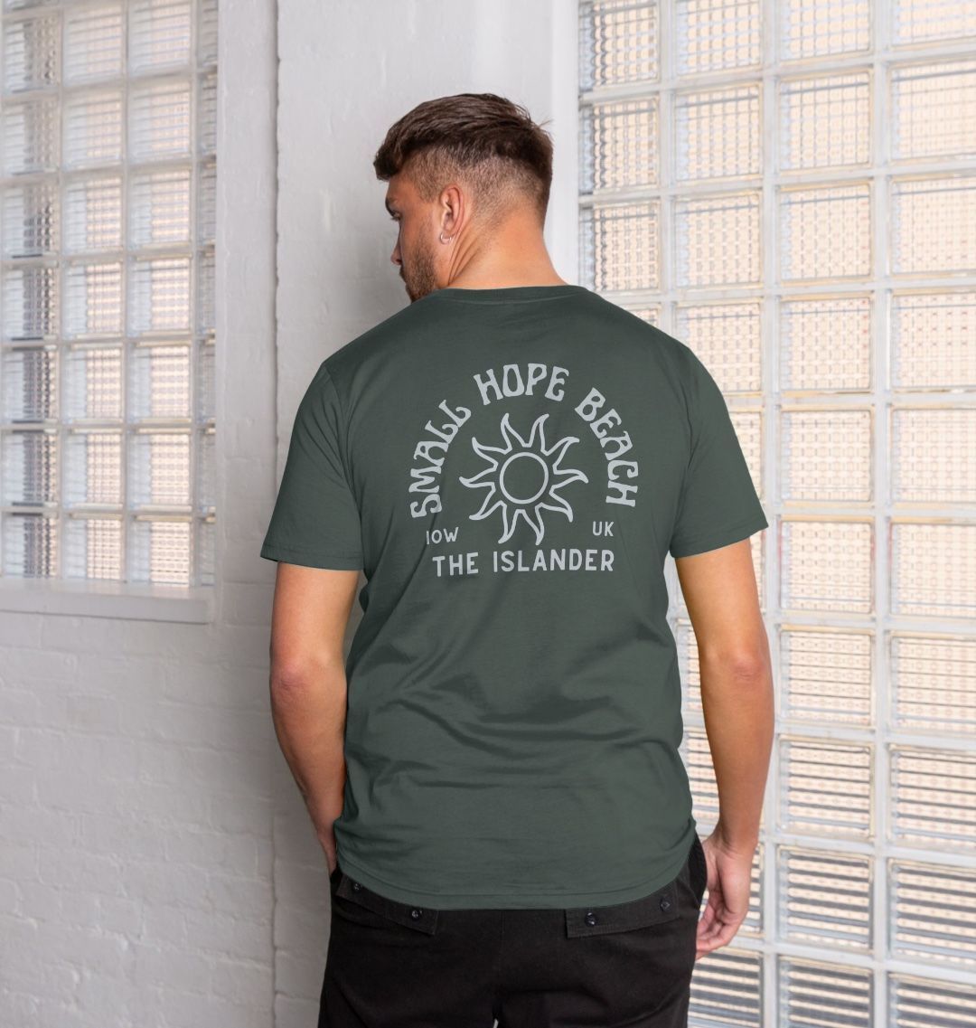 Small Hope Beach - Back Print - The Islander Unisex T Shirt
