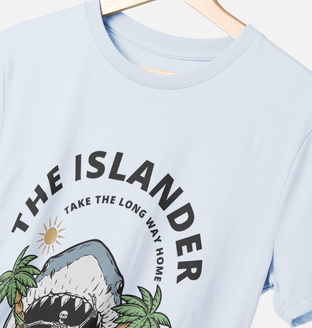 Shark graphic Tee - Unisex T Shirt - The Islander