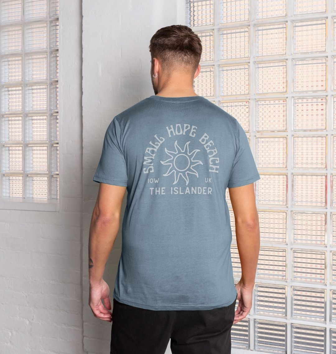 Small Hope Beach - Back Print - The Islander Unisex T Shirt