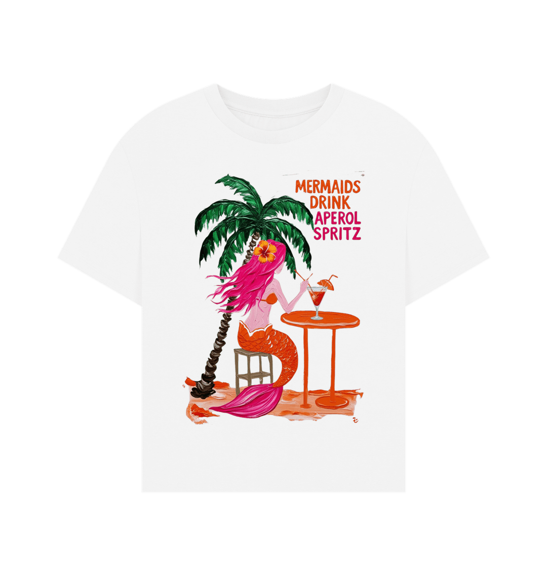 White Printed T-shirt