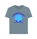 Stone Blue Freshwater Bay - Blue Wild Swim Club - Women's T Shirt