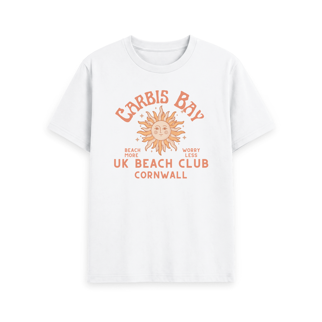 White Printed T-shirt Front