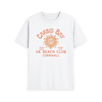White Printed T-shirt Front