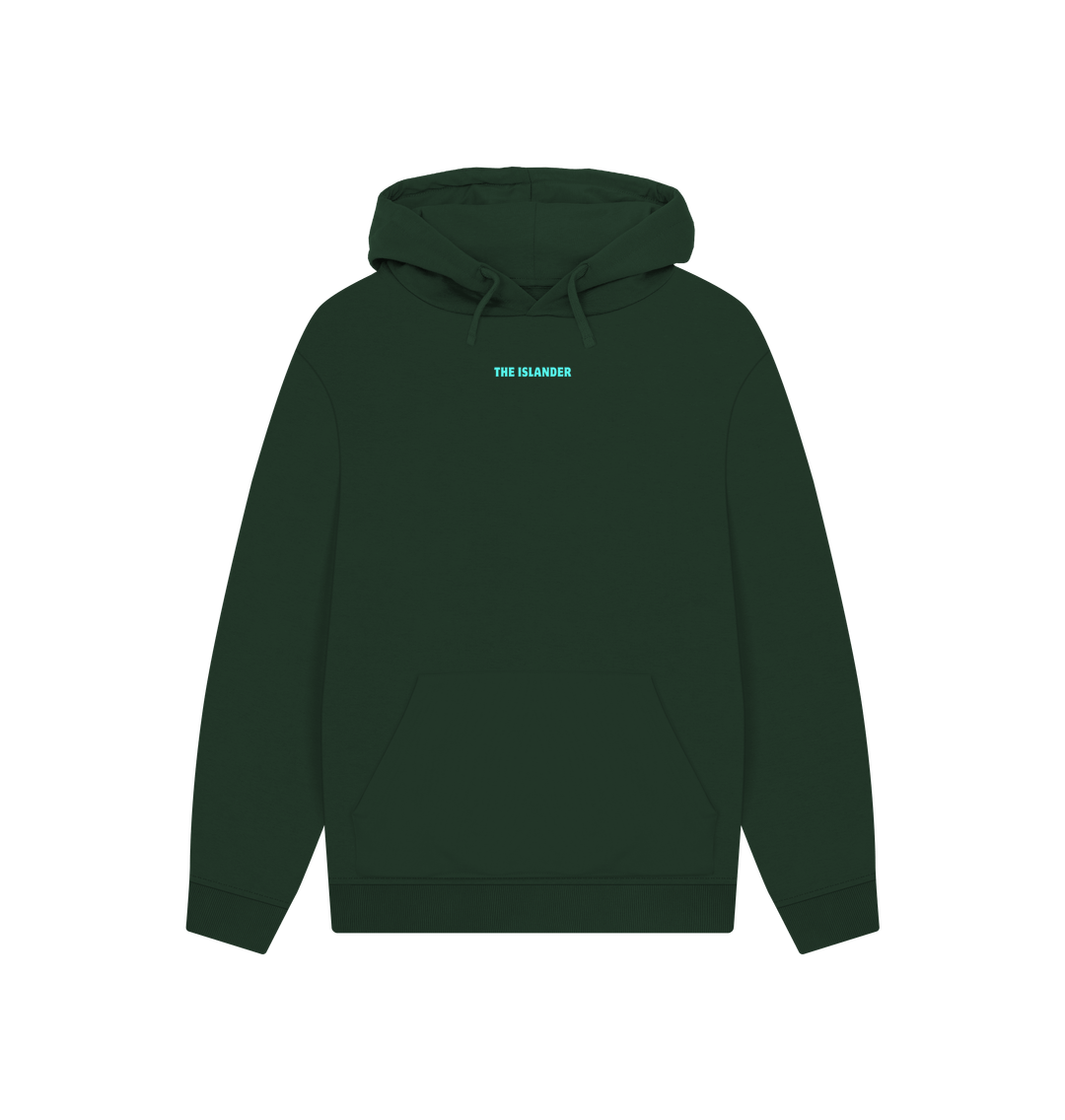 Evergreen Freshwater Bay -Unisex Oversized Fit Hoodie - Organic Cotton- Printed front and back