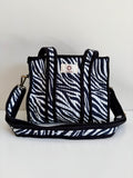 Zebra Mini Tote Bag