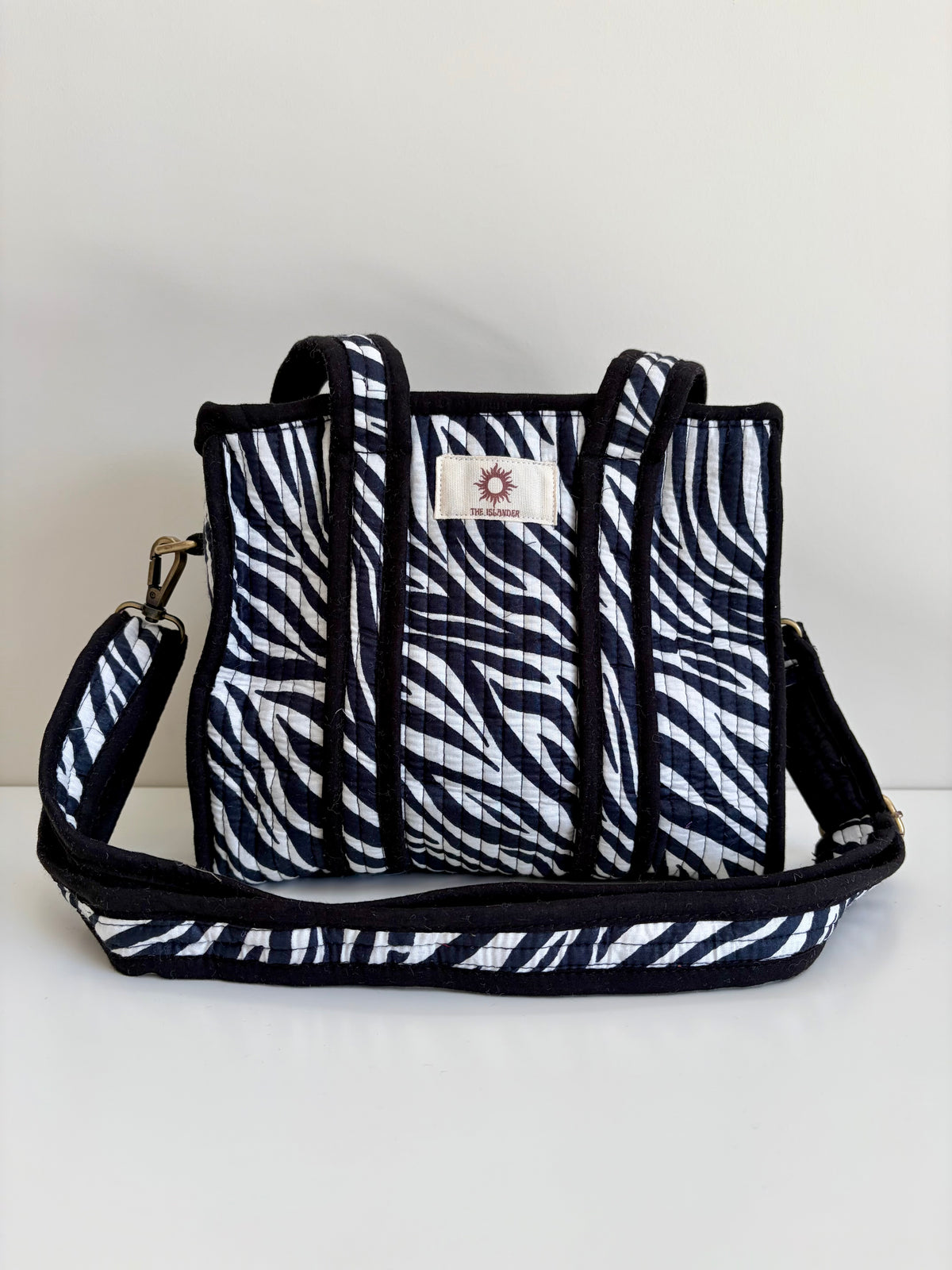 Zebra Mini Tote Bag