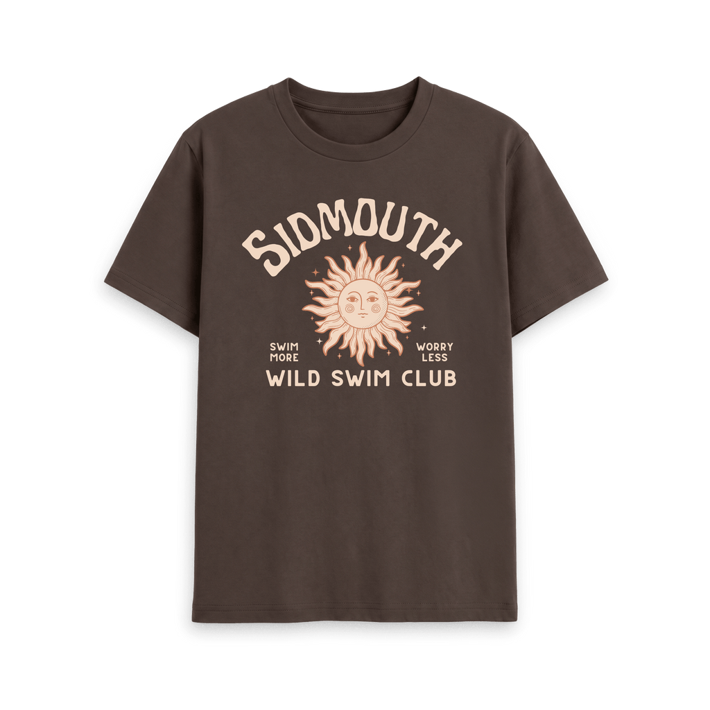 Chocolate Printed T-shirt Front