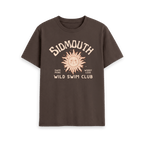 Chocolate Printed T-shirt Front
