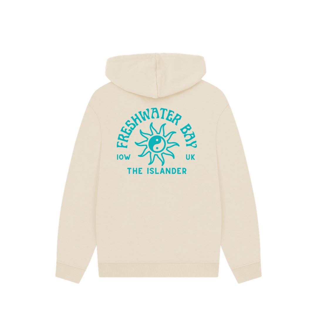 Freshwater Bay -Unisex Oversized Fit Hoodie - Organic Cotton- Printed front and back