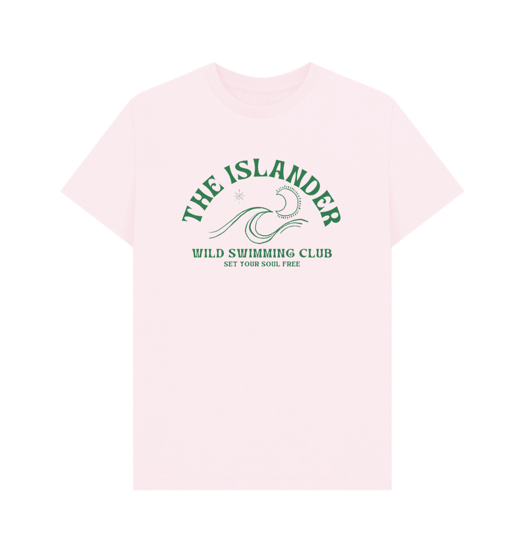 Pink The Islander - Wild Swimming Club - Unisex T Shirt