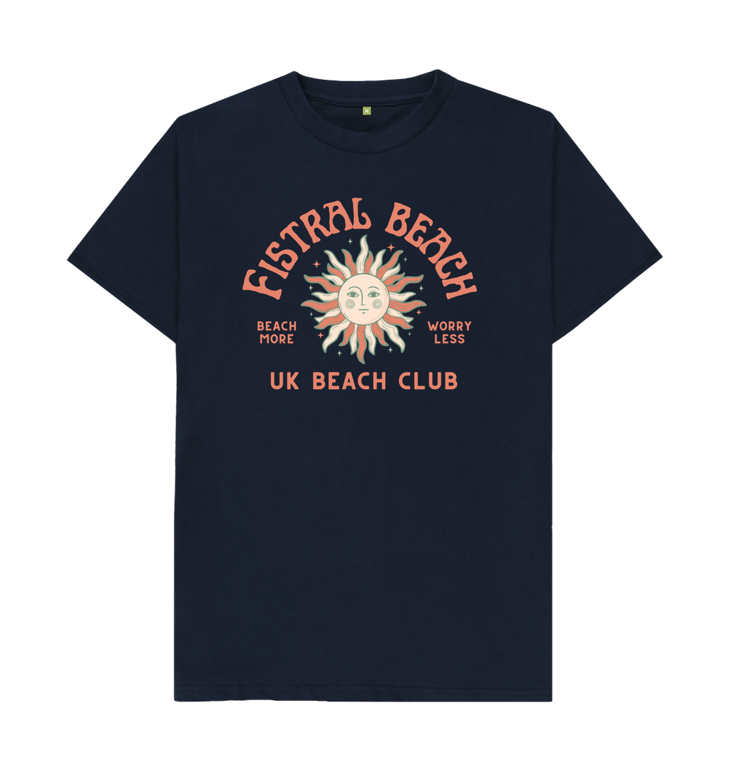 Navy Blue Printed T-shirt