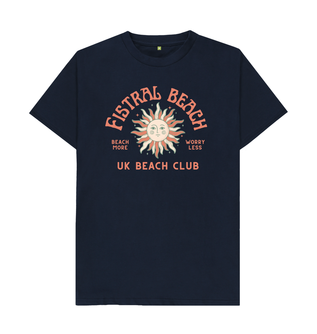Navy Blue Printed T-shirt