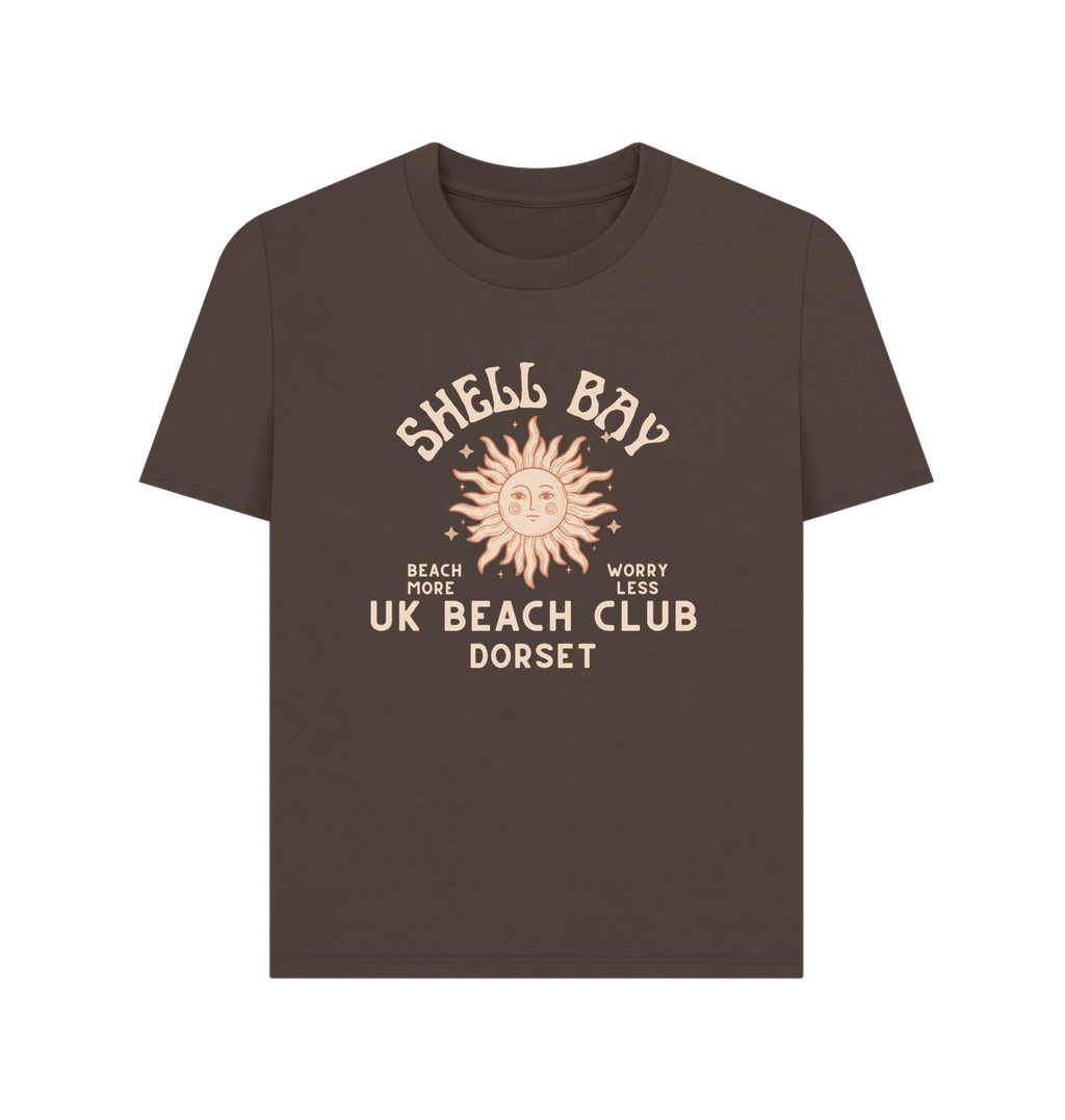 Chocolate Shell Bay - UK Beaches - Dorset - Women's T Shirt