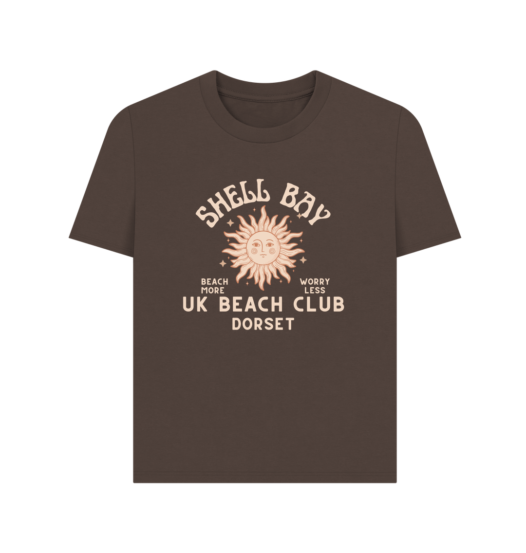 Chocolate Shell Bay - UK Beaches - Dorset - Women's T Shirt