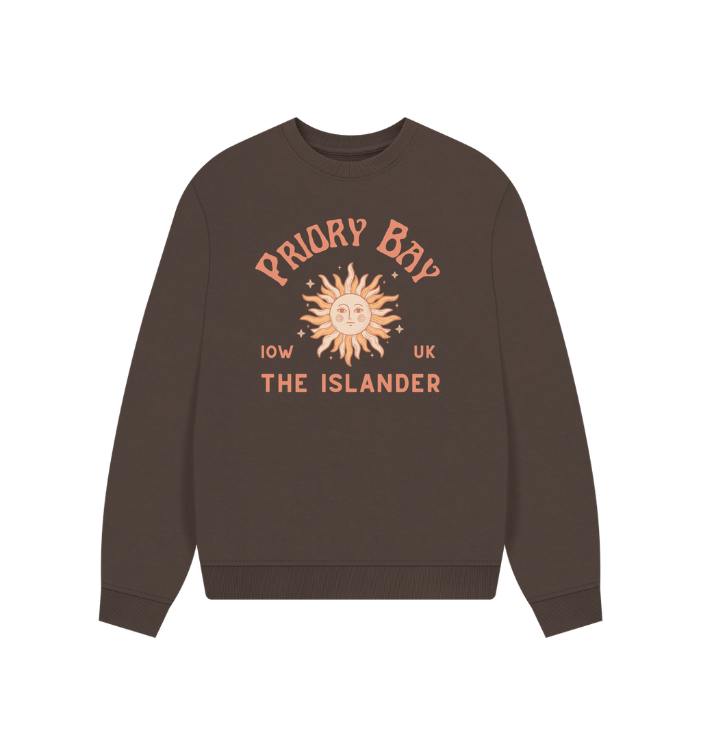 Chocolate Printed Sweater