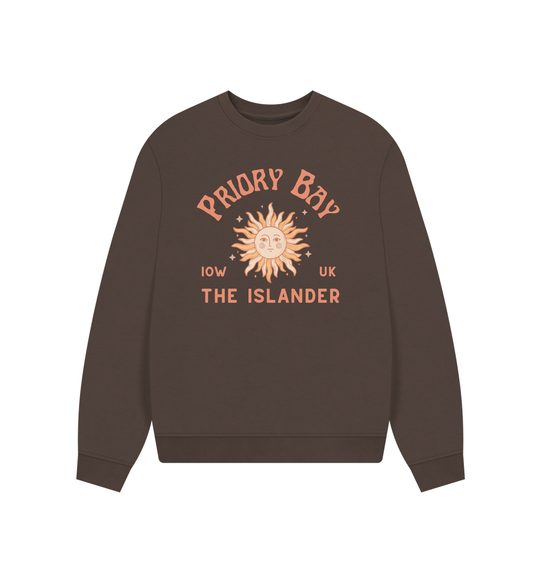 Chocolate Printed Sweater