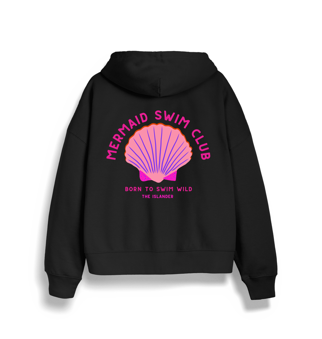 Mermaid Swim Club - Zip Up Hoodie - Organic Cotton